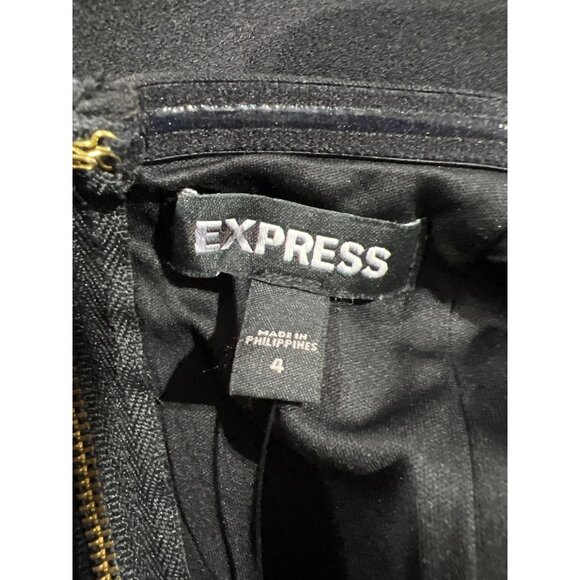 Express Jumpsuit Strapless Black Evening Jumper - Picture 6 of 8